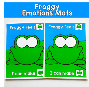 Frog Emotions Activities | Spring SEL | Identifying Feelings for Special Ed