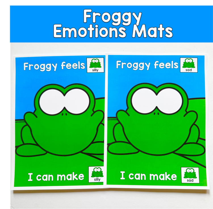 Frog Emotions Activities | Spring SEL | Identifying Feelings for Special Ed