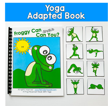 Frog Yoga Adapted Book For Movement And Imitation Skills