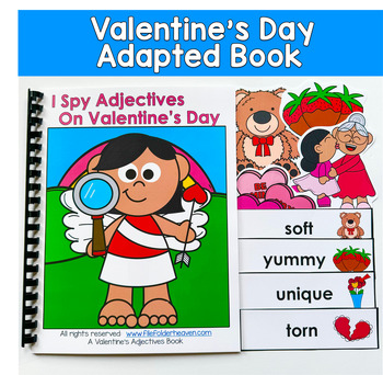 Valentine's Day Adapted Book | Interactive Reading | Special Education