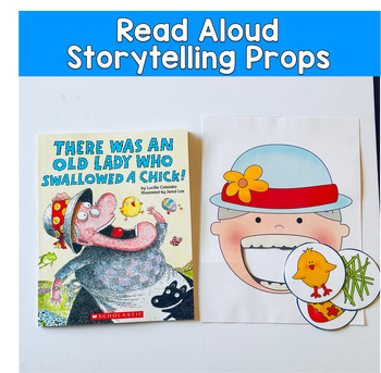 There Was An Old Lady Who Swallowed A Chick Interactive Storytelling Props