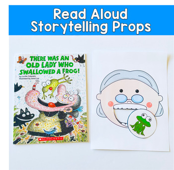 There Was an Old Lady Who Swallowed a Frog Interactive Storytelling Props