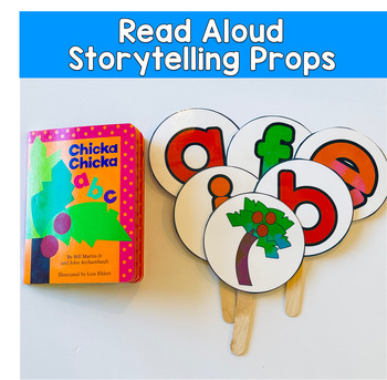 Chicka Chicka Boom Boom Storytelling Props | Alphabet Sequencing