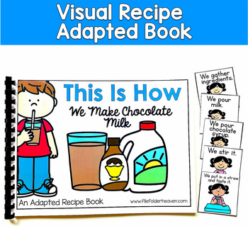 Visual Recipe Adapted Book | Lemonade Life Skills Sequencing | SLP SPED Autism