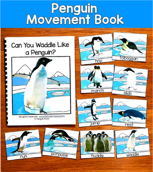 Penguin Patterns File Folder Game