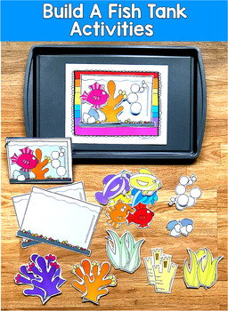 Ocean Adapted Books File Folder Games