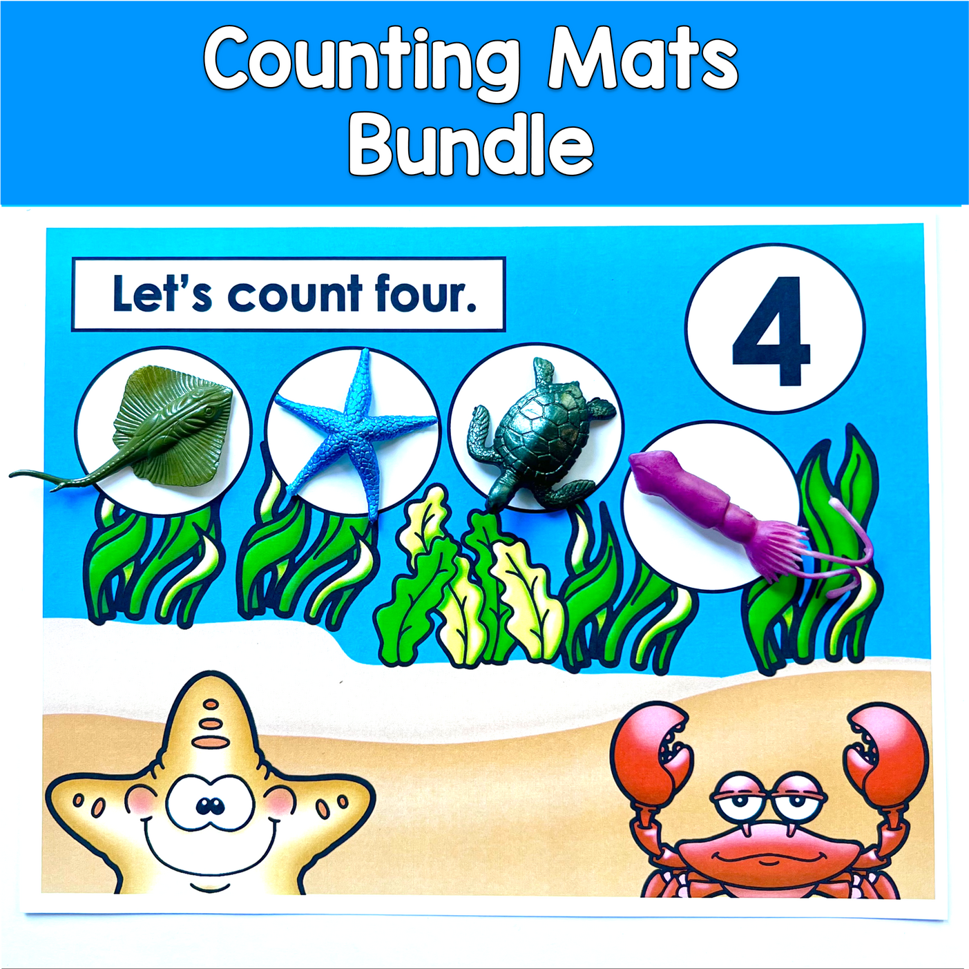 Counting Mats Bundle 1-10