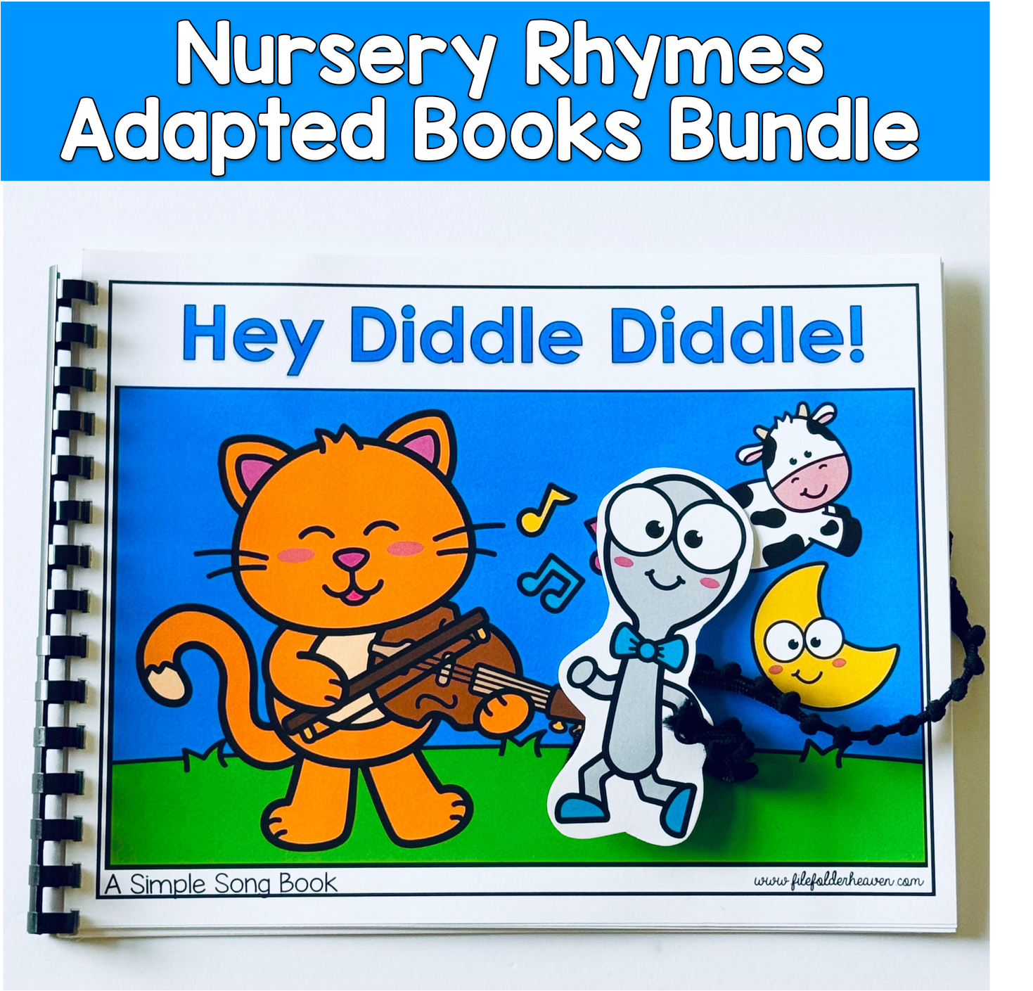 Nursery Rhymes Adapted Books Bundle