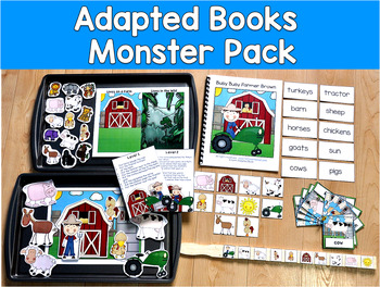 Adapted Books MEGA Bundle | 31 Year-Round Units | SLP SPED Autism Speech K-1