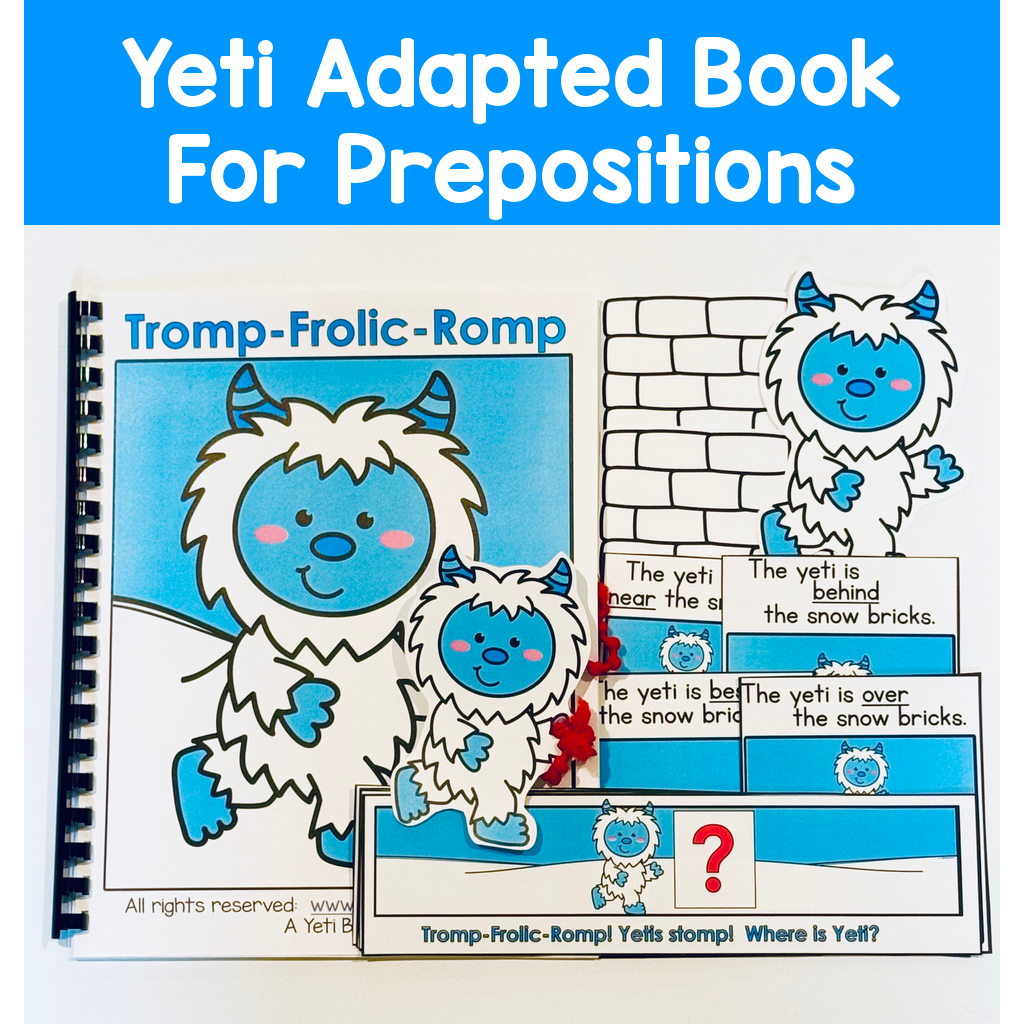 Yeti Adapted Book For Propositions:  TROMP-FROLIC-ROMP