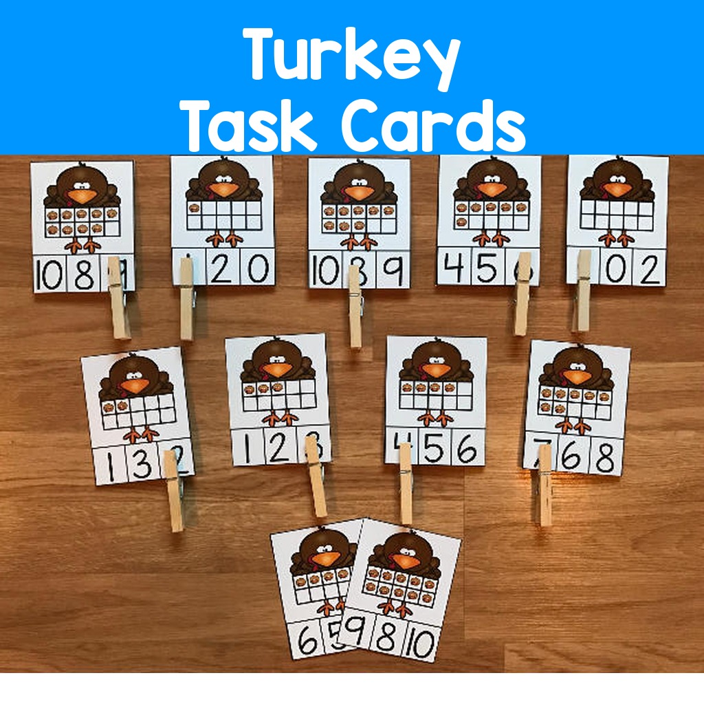 Turkey Task Cards
