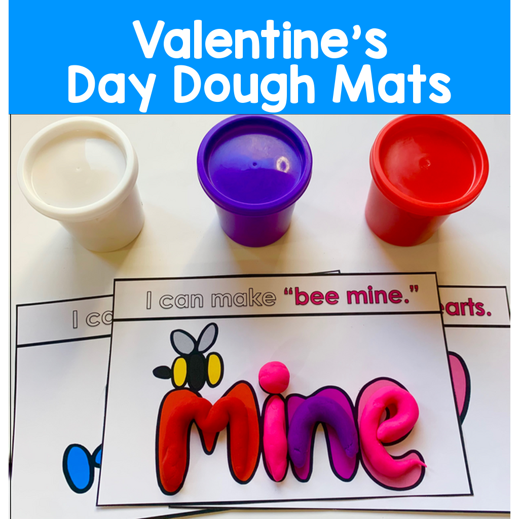 Valentine's Day Dough Mats