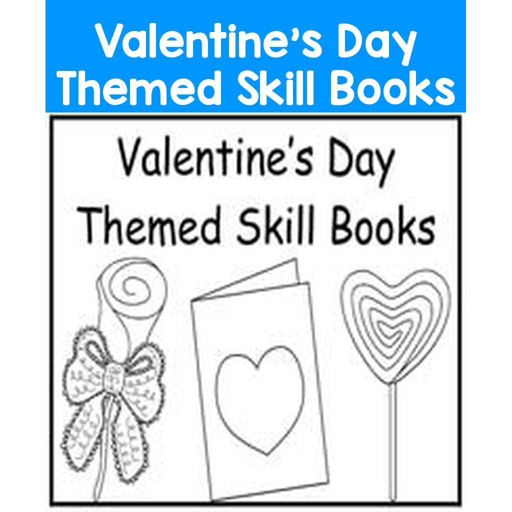 Valentine's Day Themed Skill Books