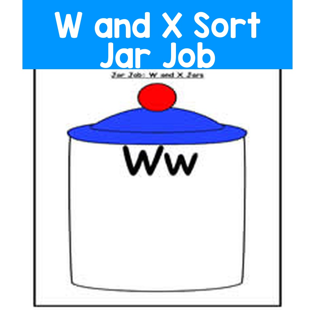 W and X Sort Jar Job