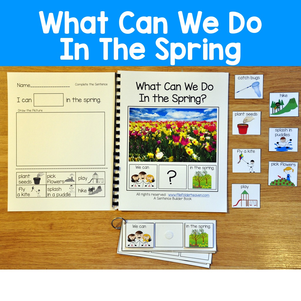 Building Sentences--"What Can We Do In the Spring?"