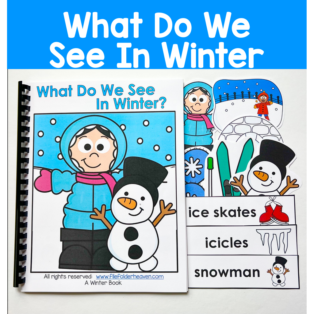 Winter Adapted Book:  What Do We See In Winter