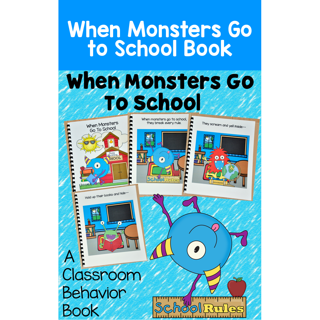 When Monsters Go to School Book