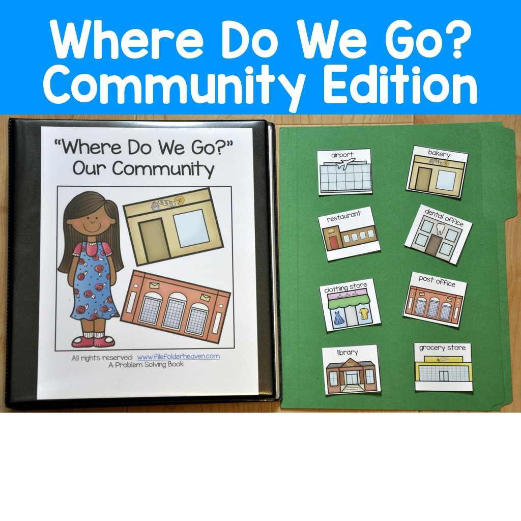 Where Do We Go? Adapted Book (Our Community Edition)
