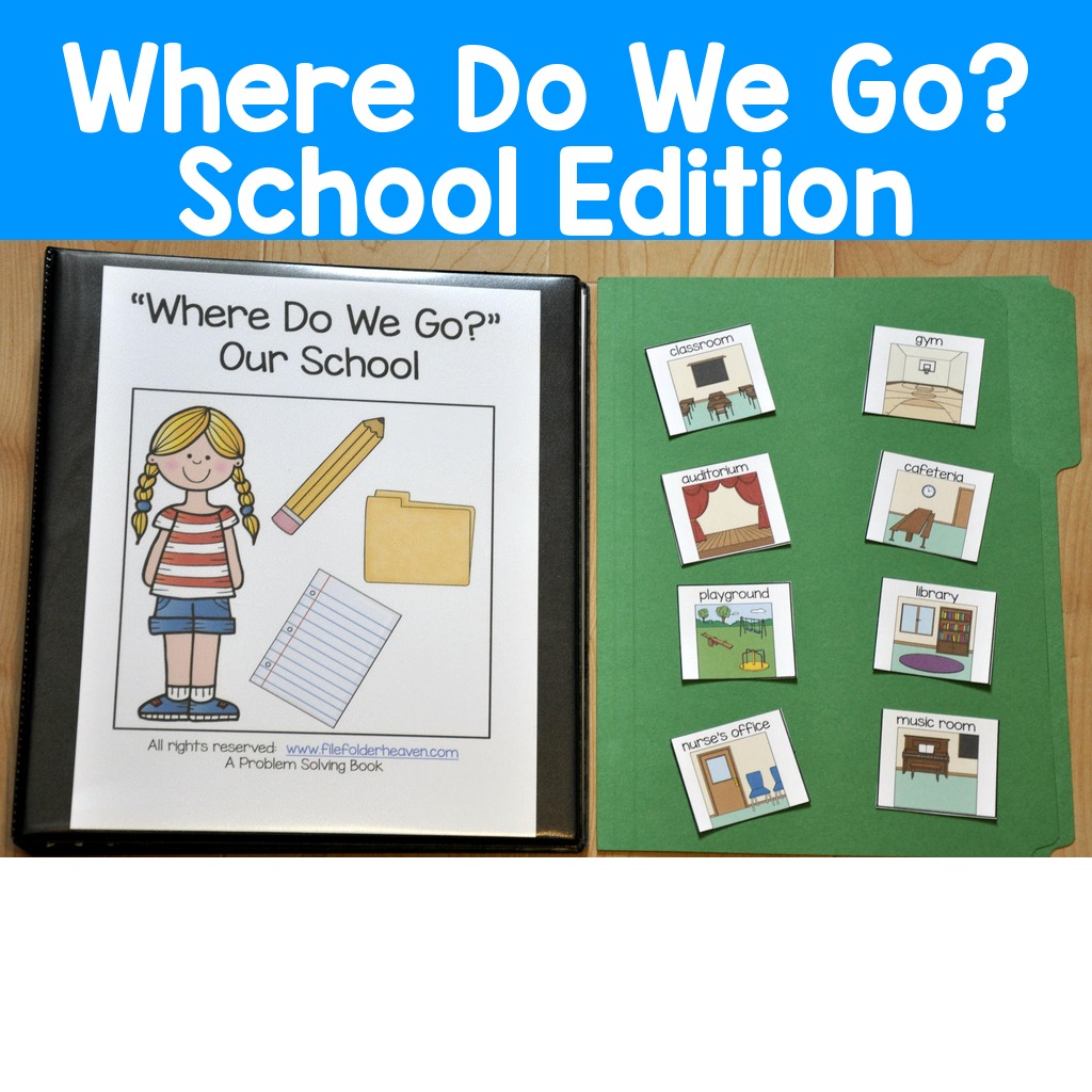 Where Do We Go? Adapted Book (Our School Edition)
