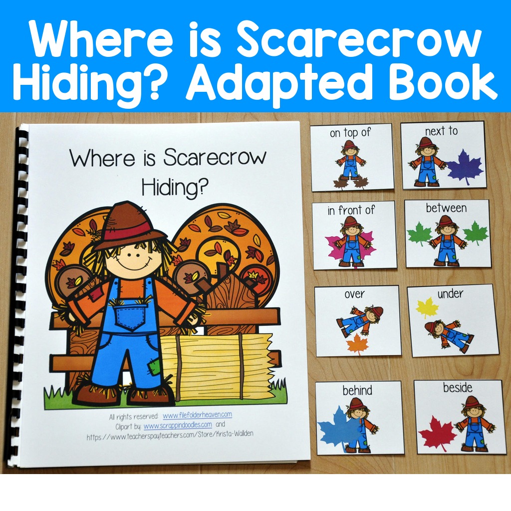 "Where is Scarecrow Hiding?" Adapted Book