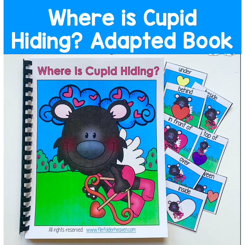 "Where is Cupid Hiding" Adapted Book