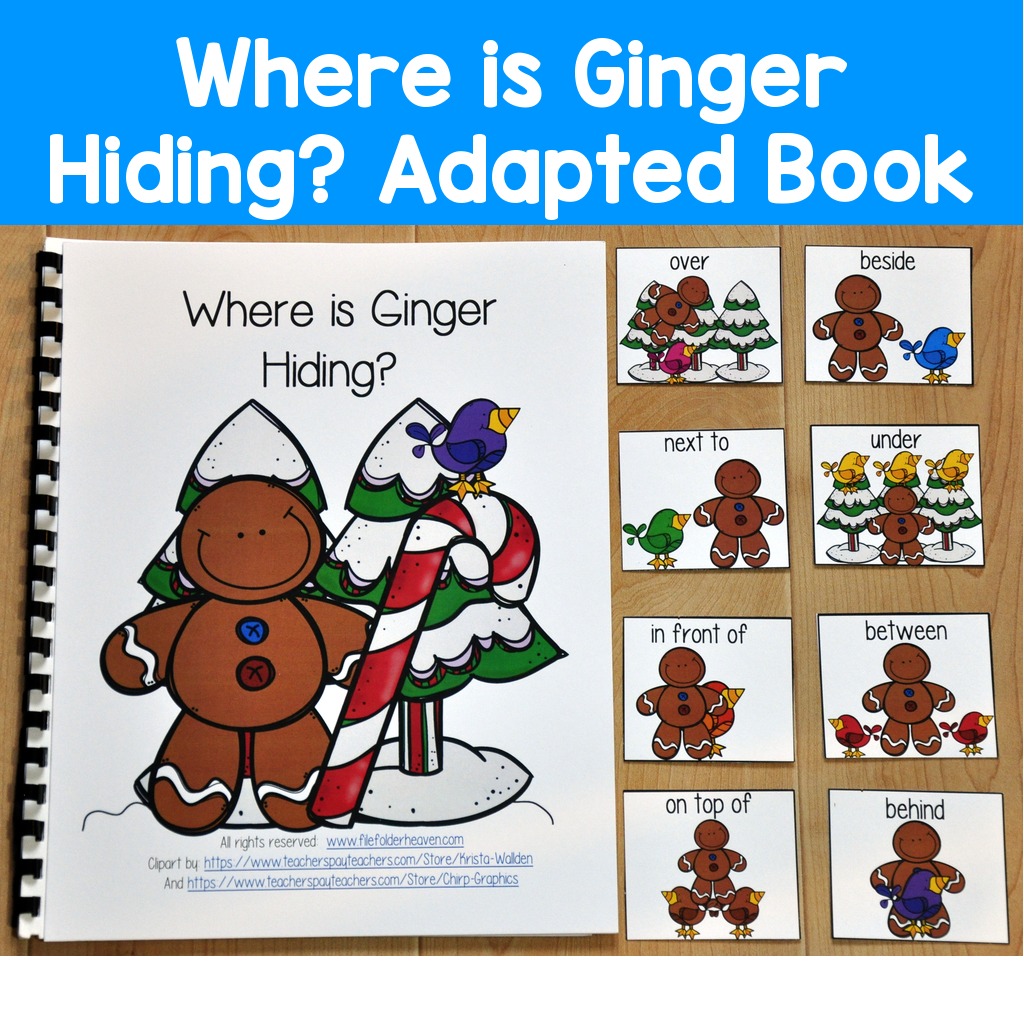 "Where is Ginger Hiding?" Adapted Book