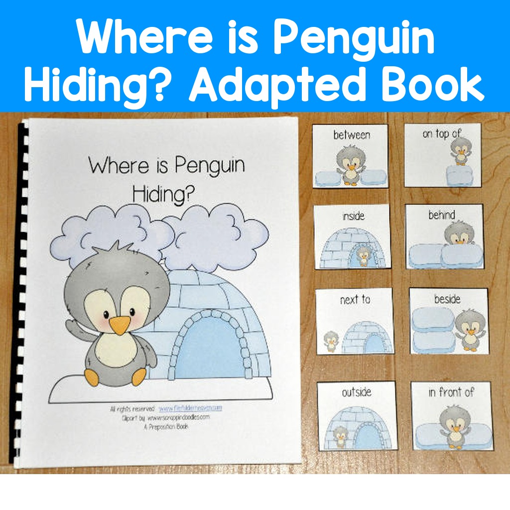 "Where is Penguin Hiding" Adapted Book