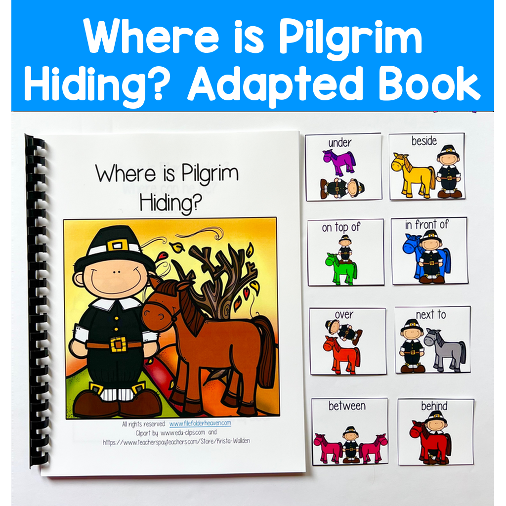 "Where is Pilgrim Hiding?" Adapted Book