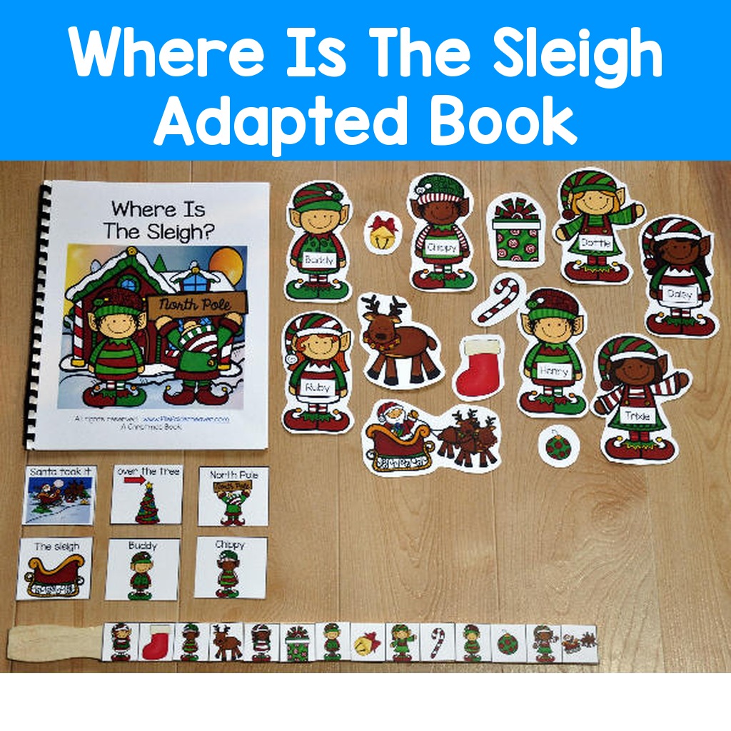 "Where is the Sleigh?"  Adapted Book