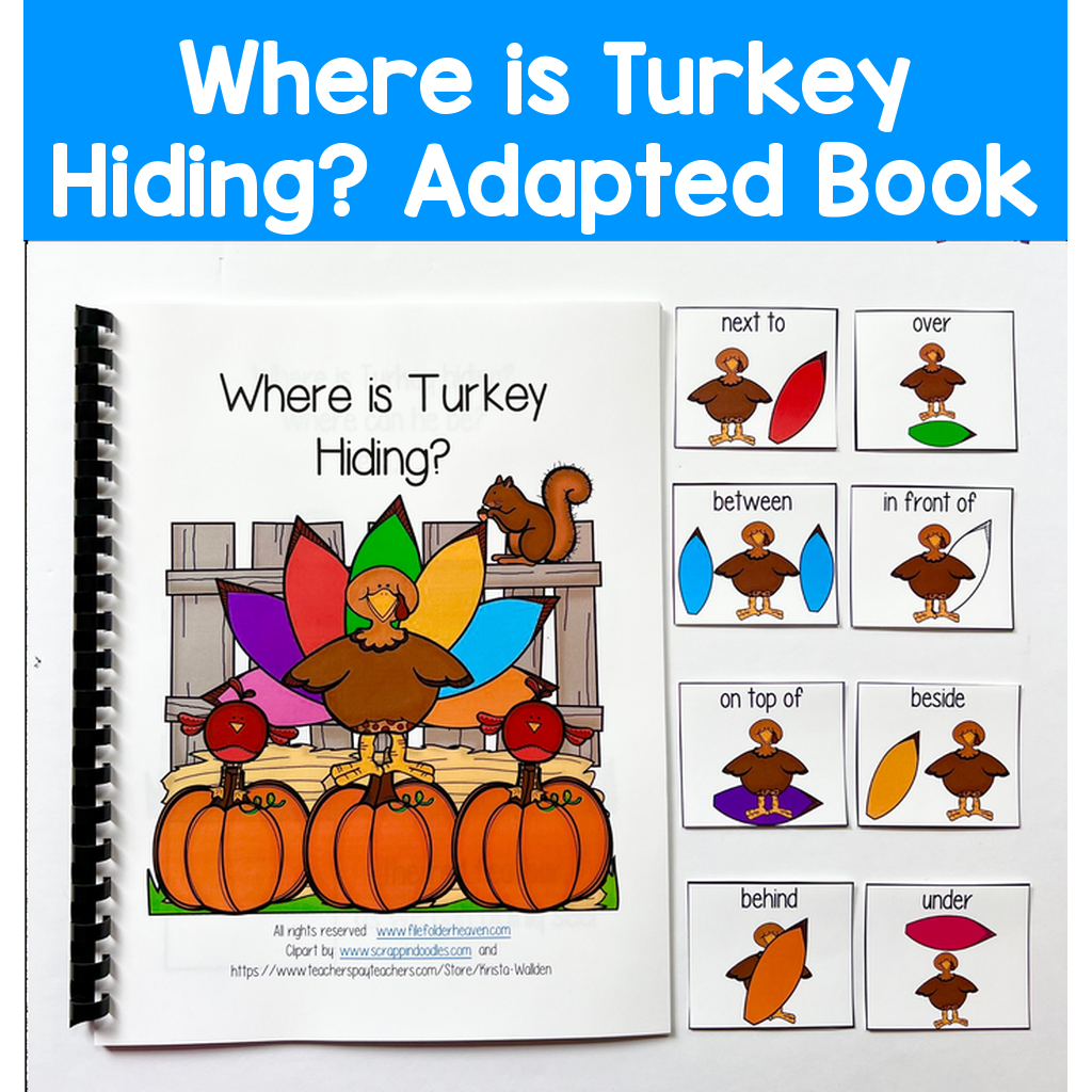 "Where is Turkey Hiding?" Adapted Book