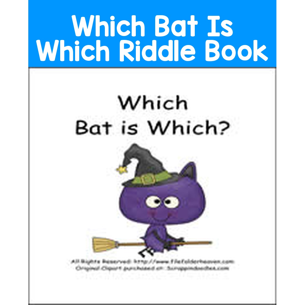 Which Bat Is Which Riddle Book