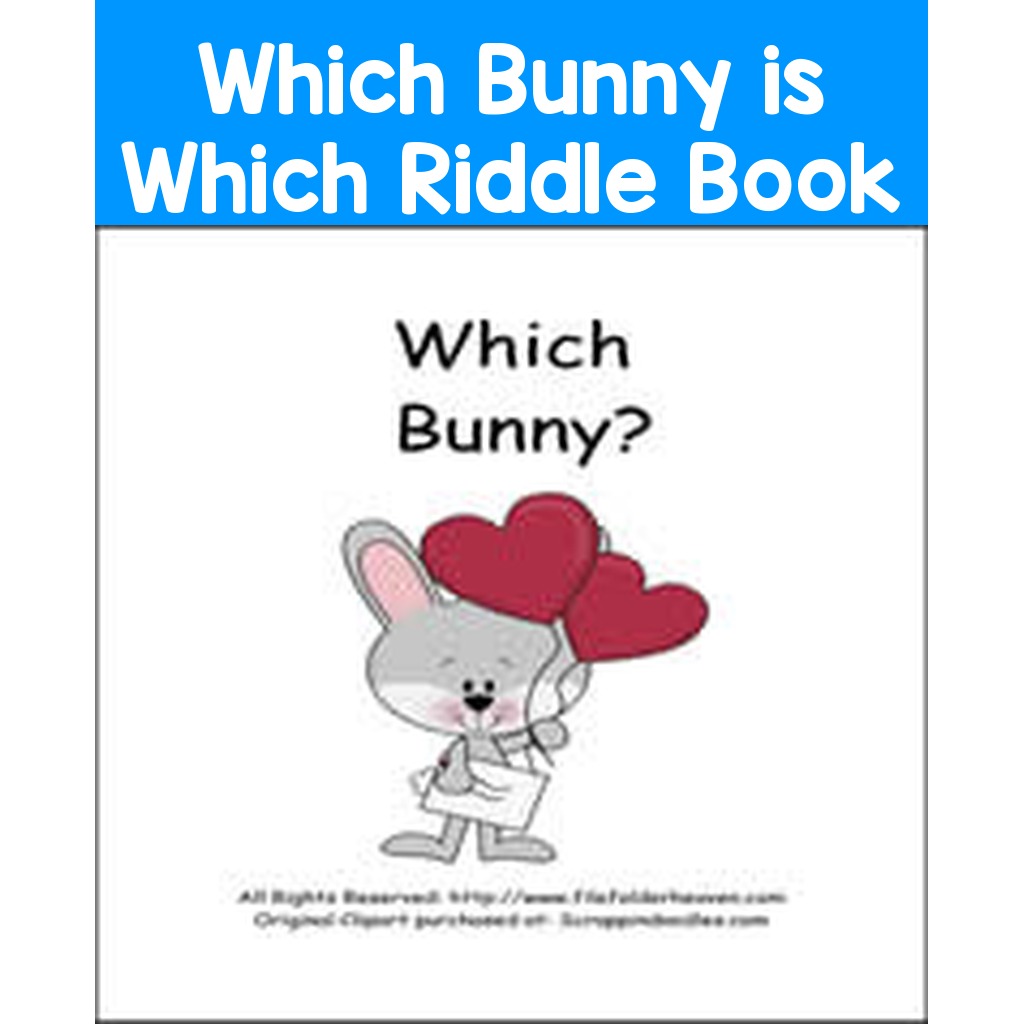 Which Bunny is Which Riddle Book
