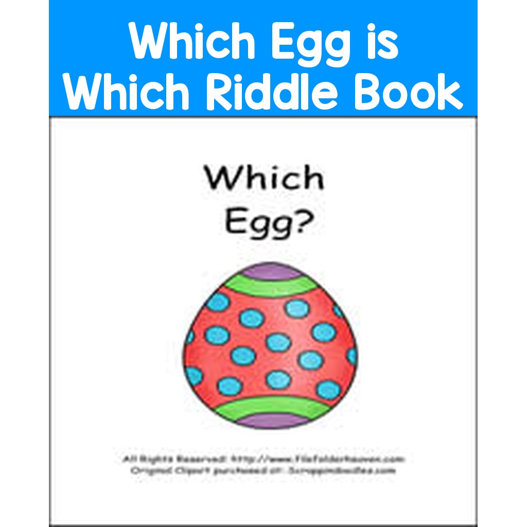 Which Egg is Which Riddle Book