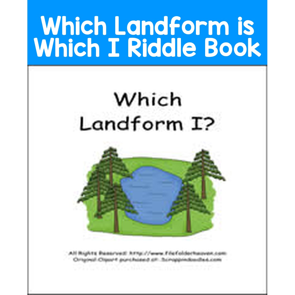 Which Landform is Which I Riddle Book