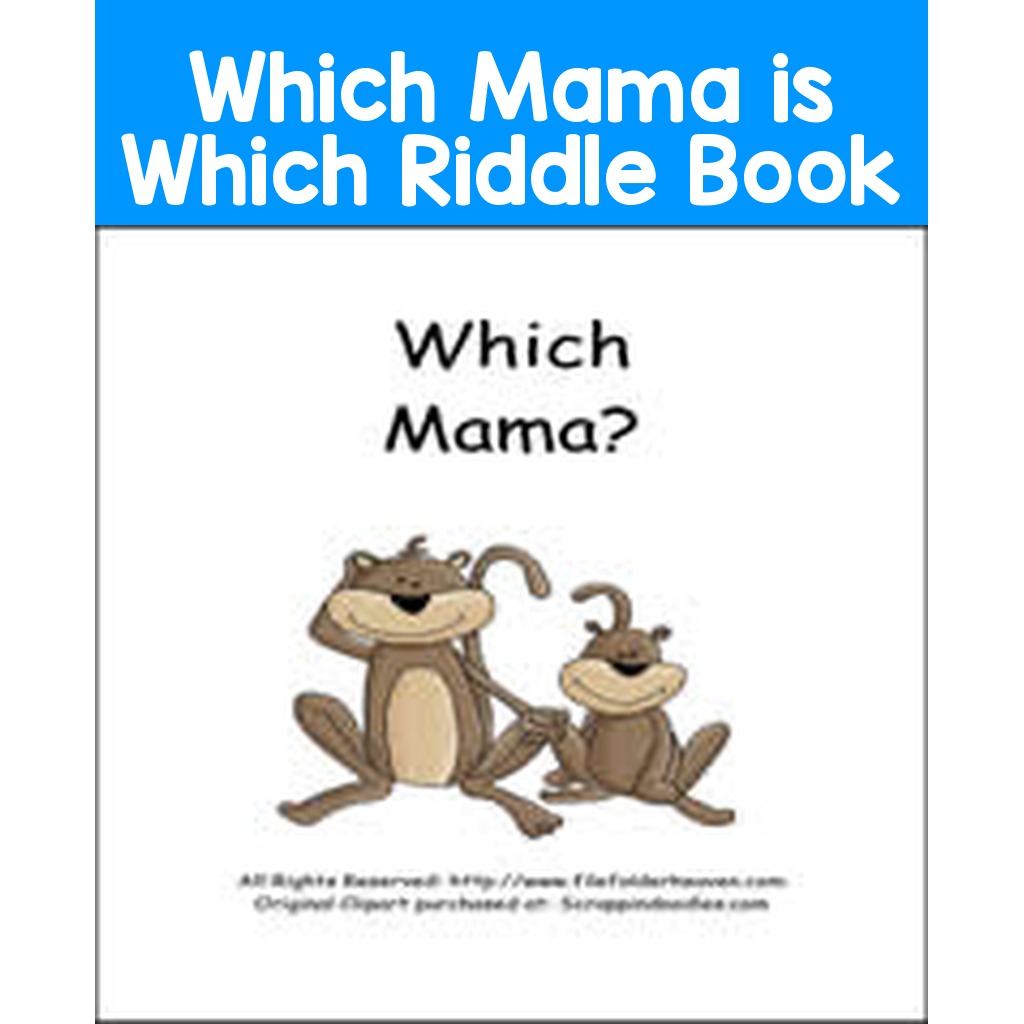 Which Mama is Which Riddle Book