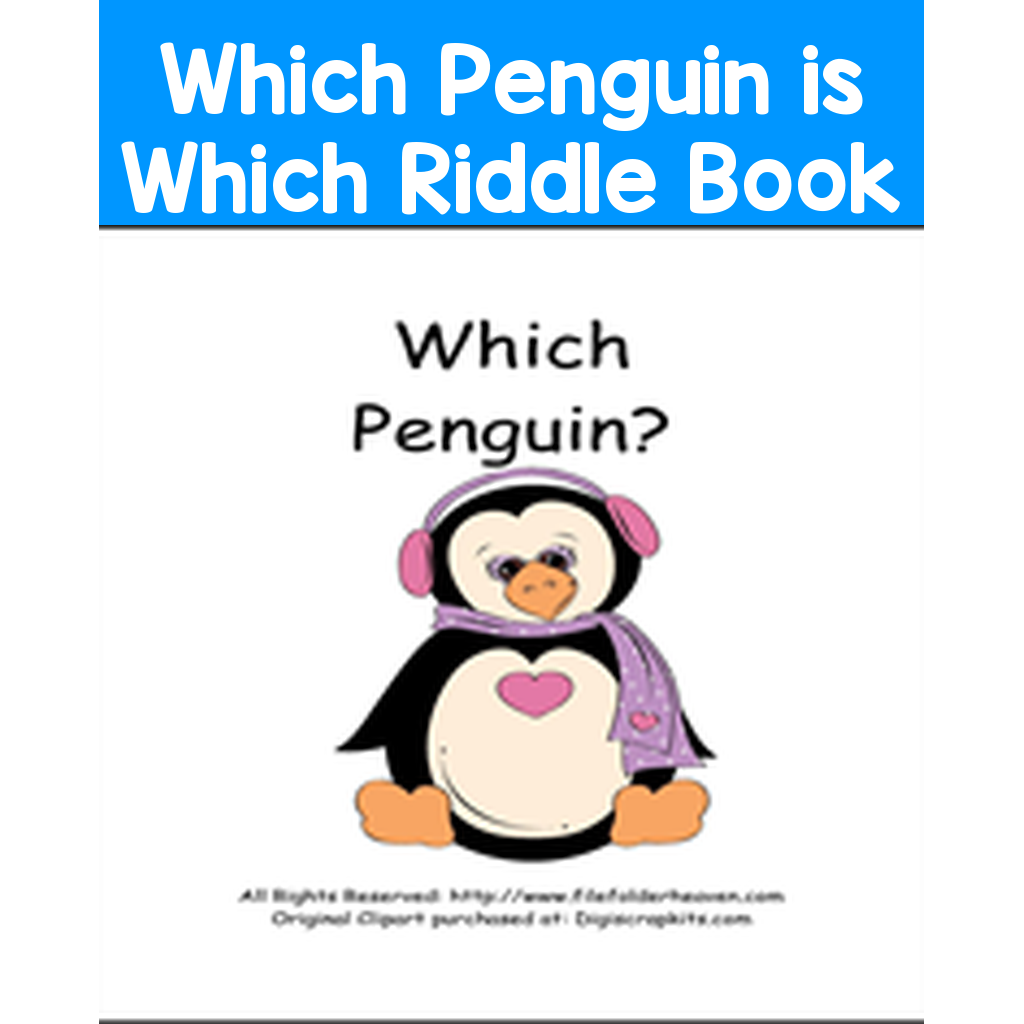 Which Penguin is Which Riddle Book