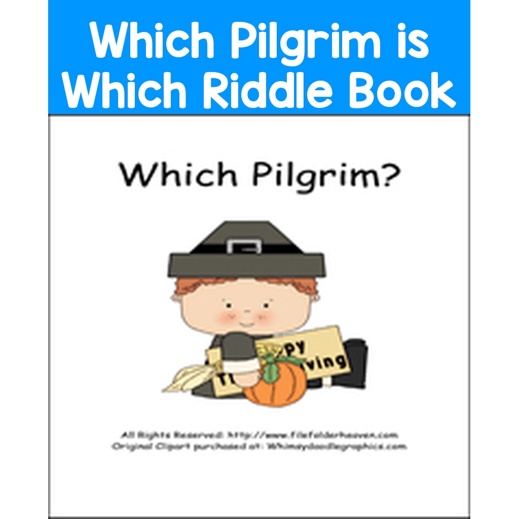 Which Pilgrim is Which Riddle Book