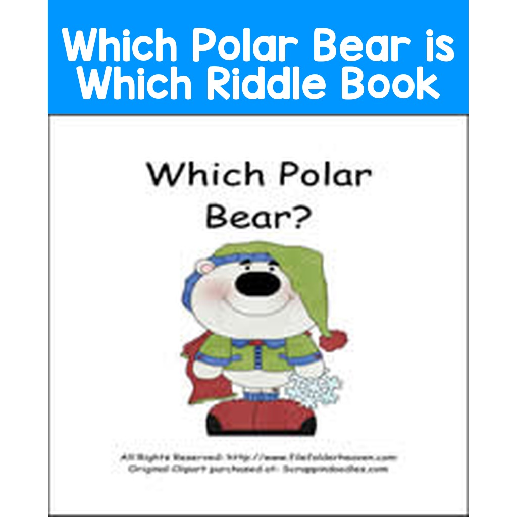 Which Polar Bear is Which Riddle Book