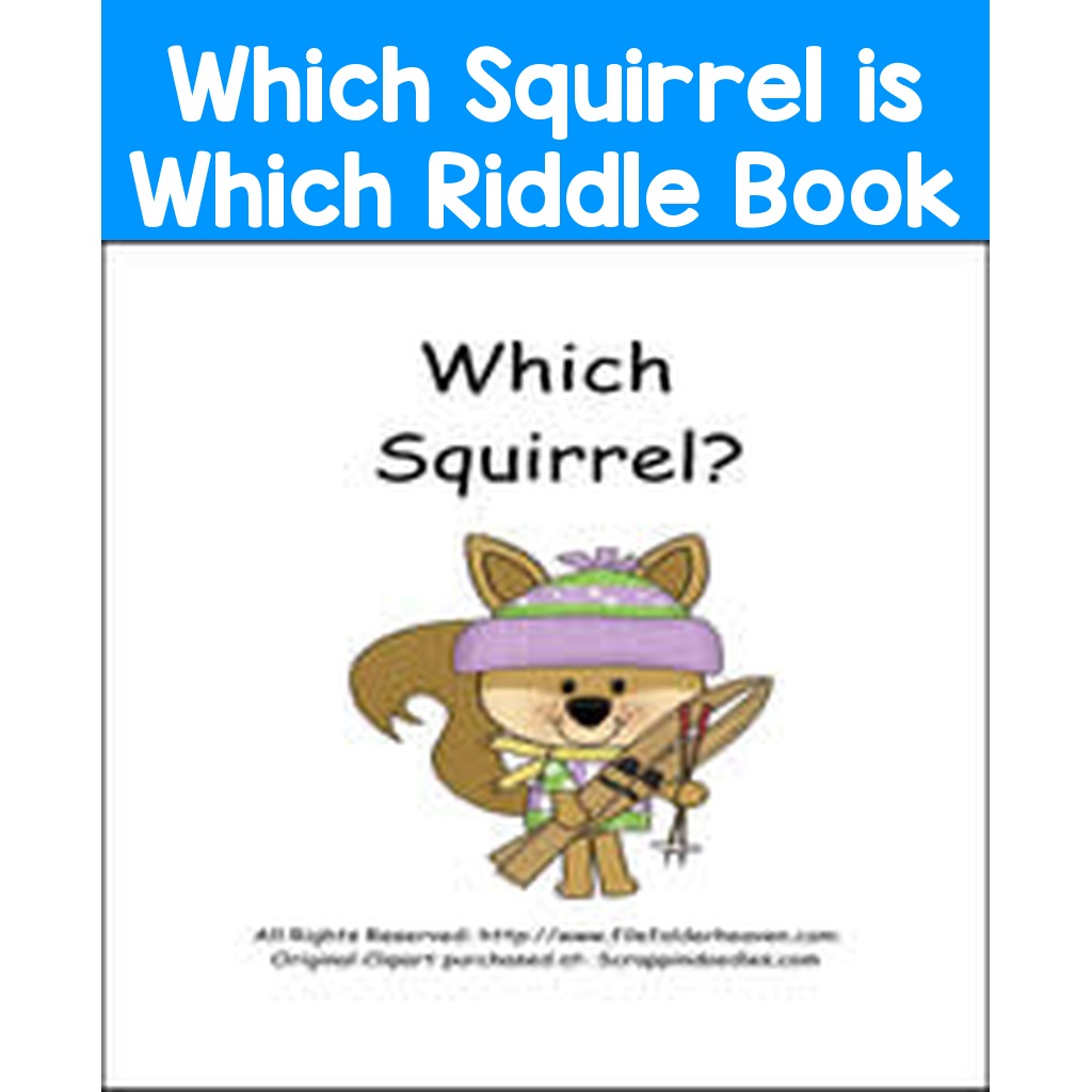 Which Squirrel is Which Riddle Book