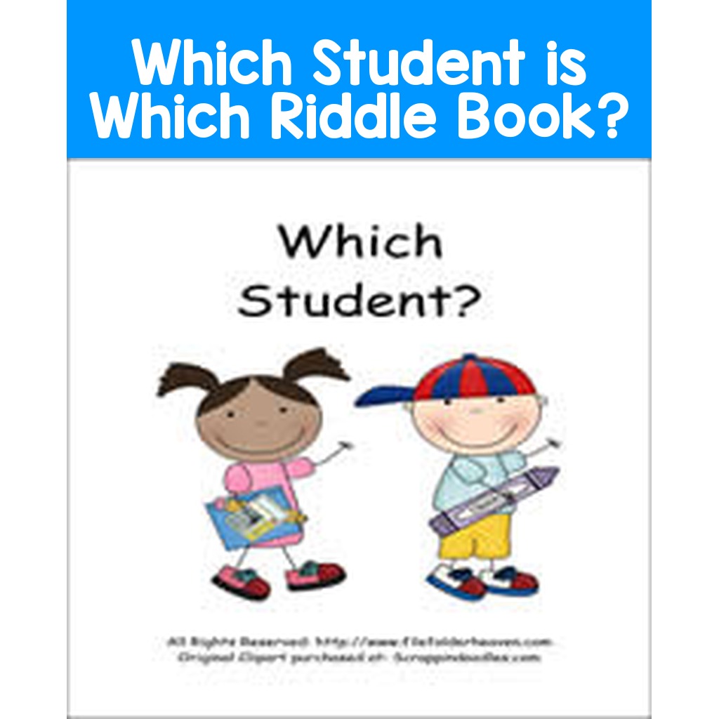 Which Student is Which Riddle Book?