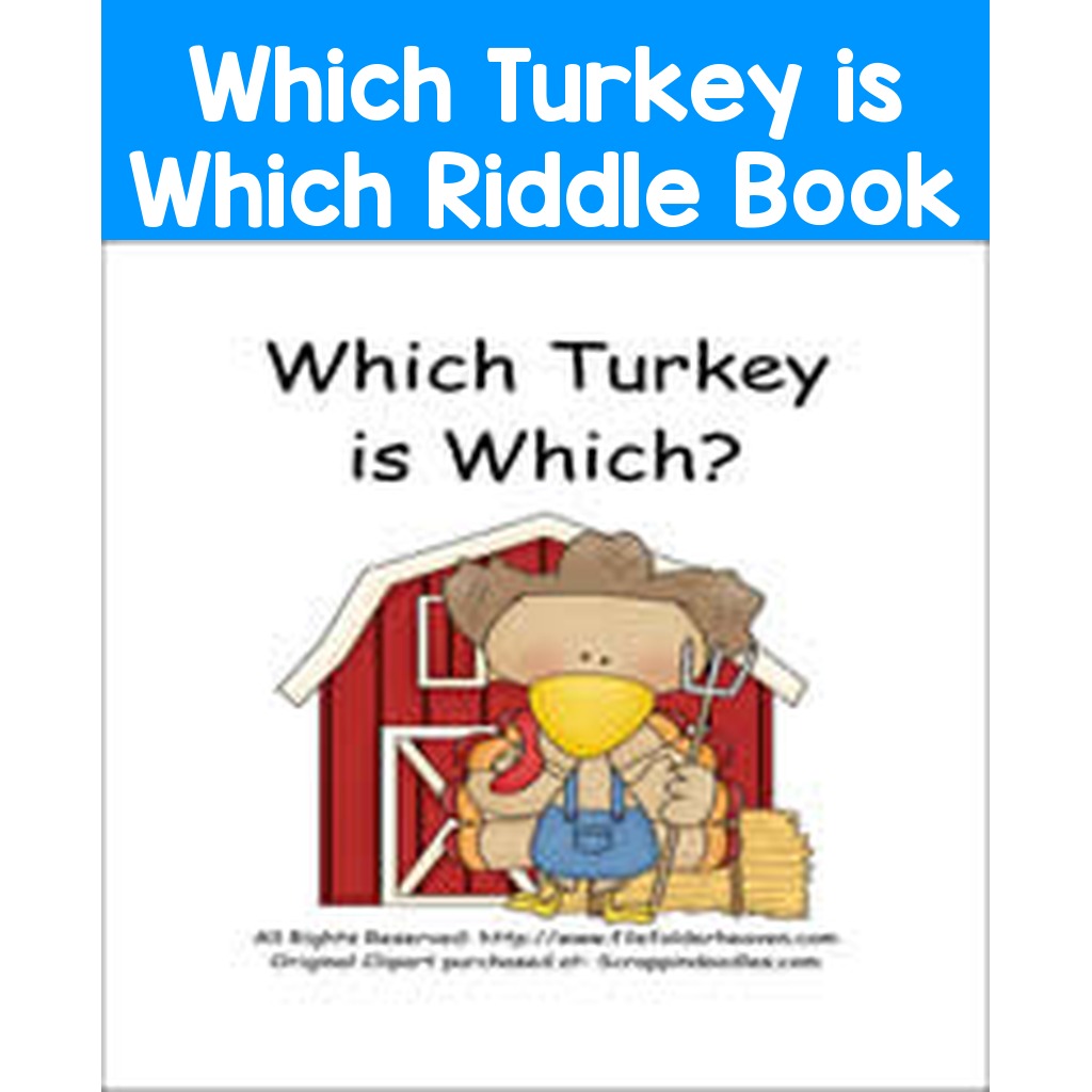 Which Turkey is Which Riddle Book