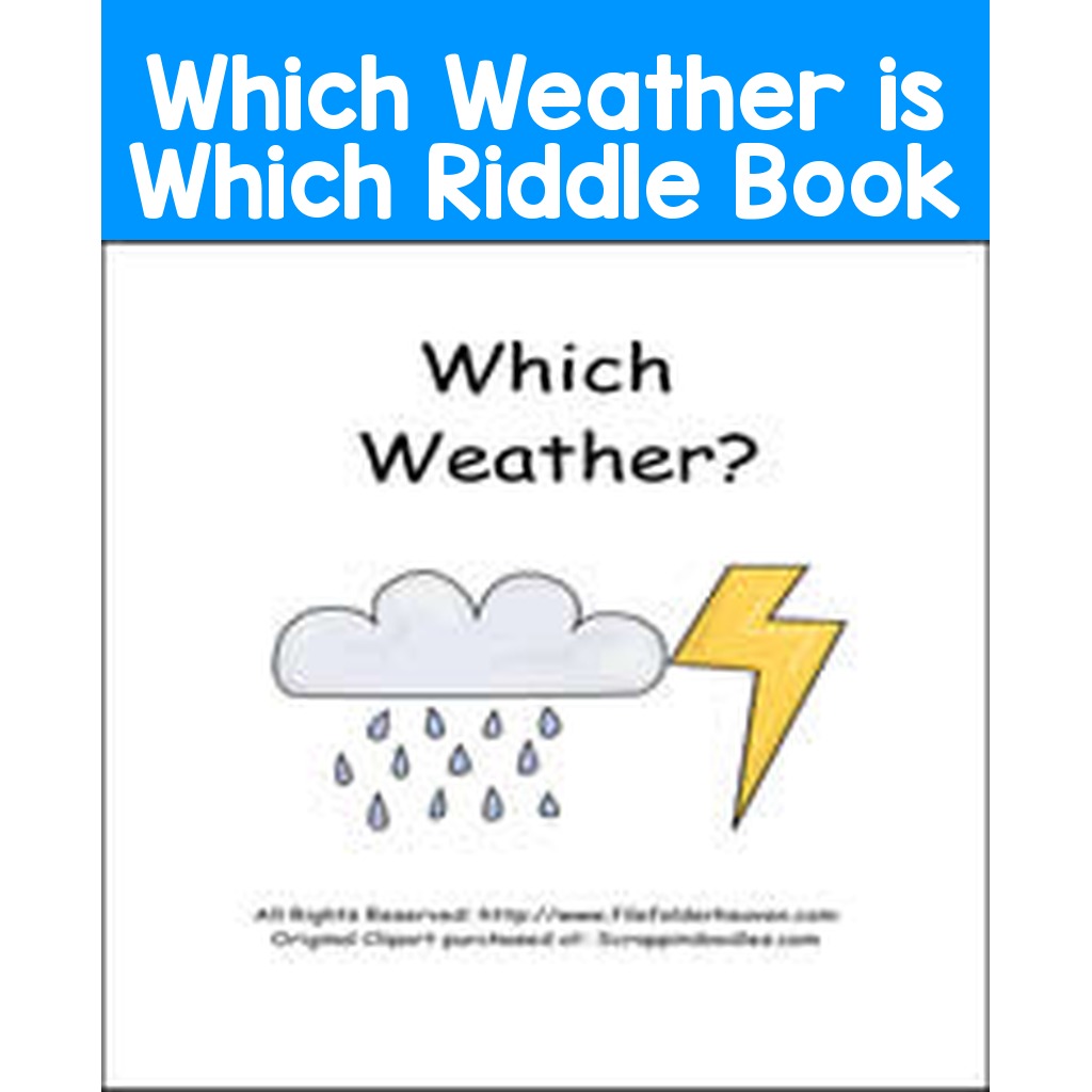 Which Weather is Which Riddle Book