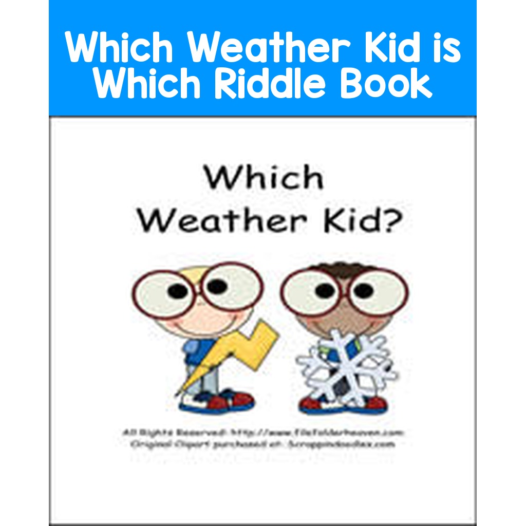 Which Weather Kid is Which Riddle Book