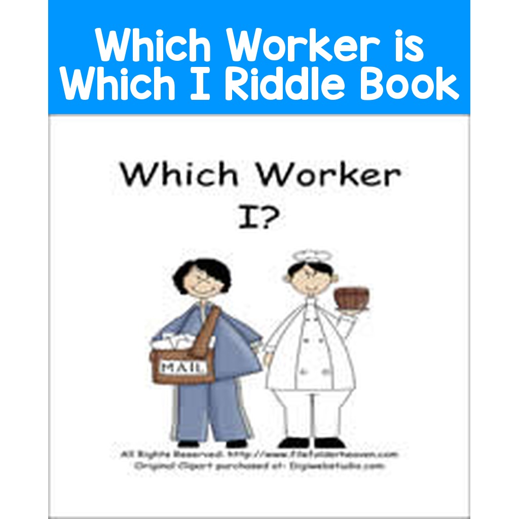 Which Worker is Which I Riddle Book