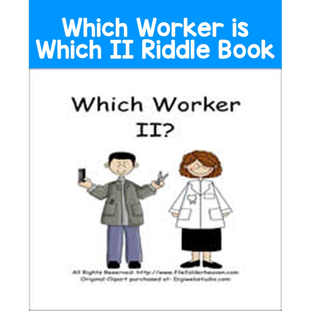Which Worker is Which II Riddle Book