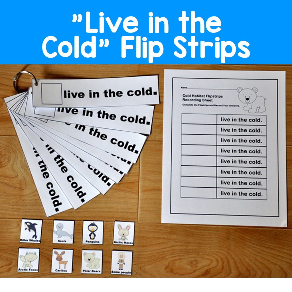 "Live in the Cold" Flip Strips