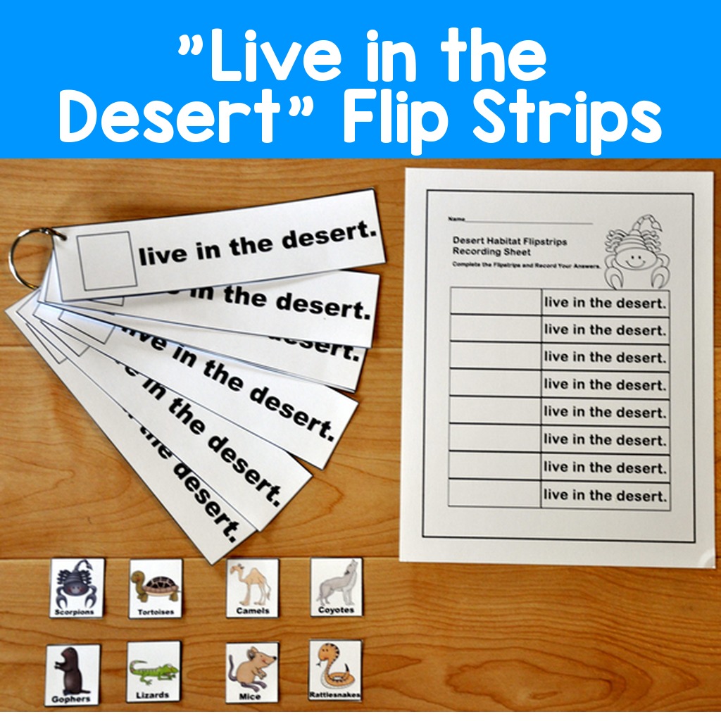 "Live in the Desert" Flip Strips