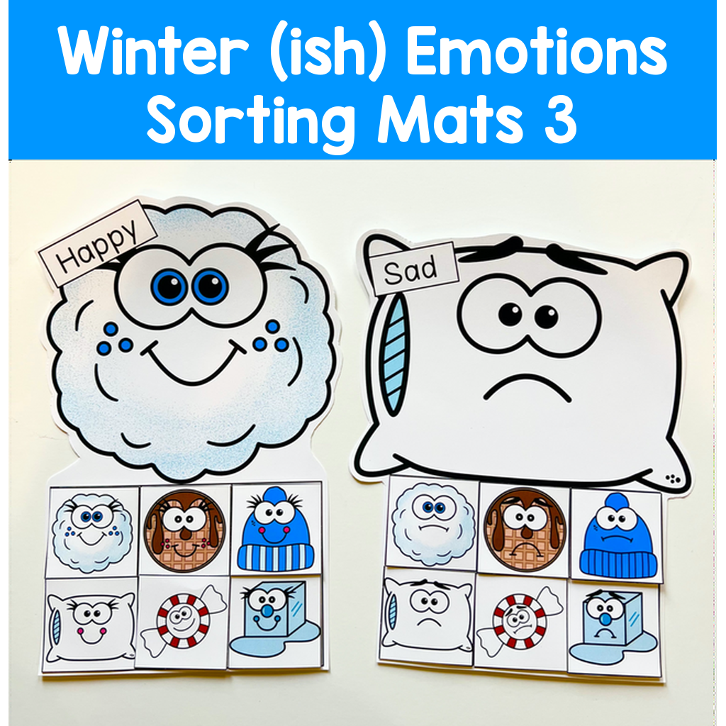 Winter (ish) Emotions Sorting Mats 3