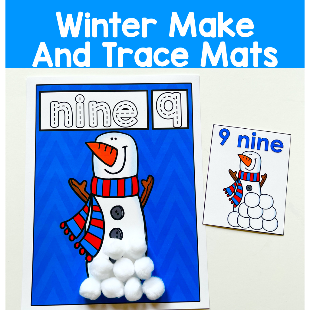 Winter Make And Trace Mats
