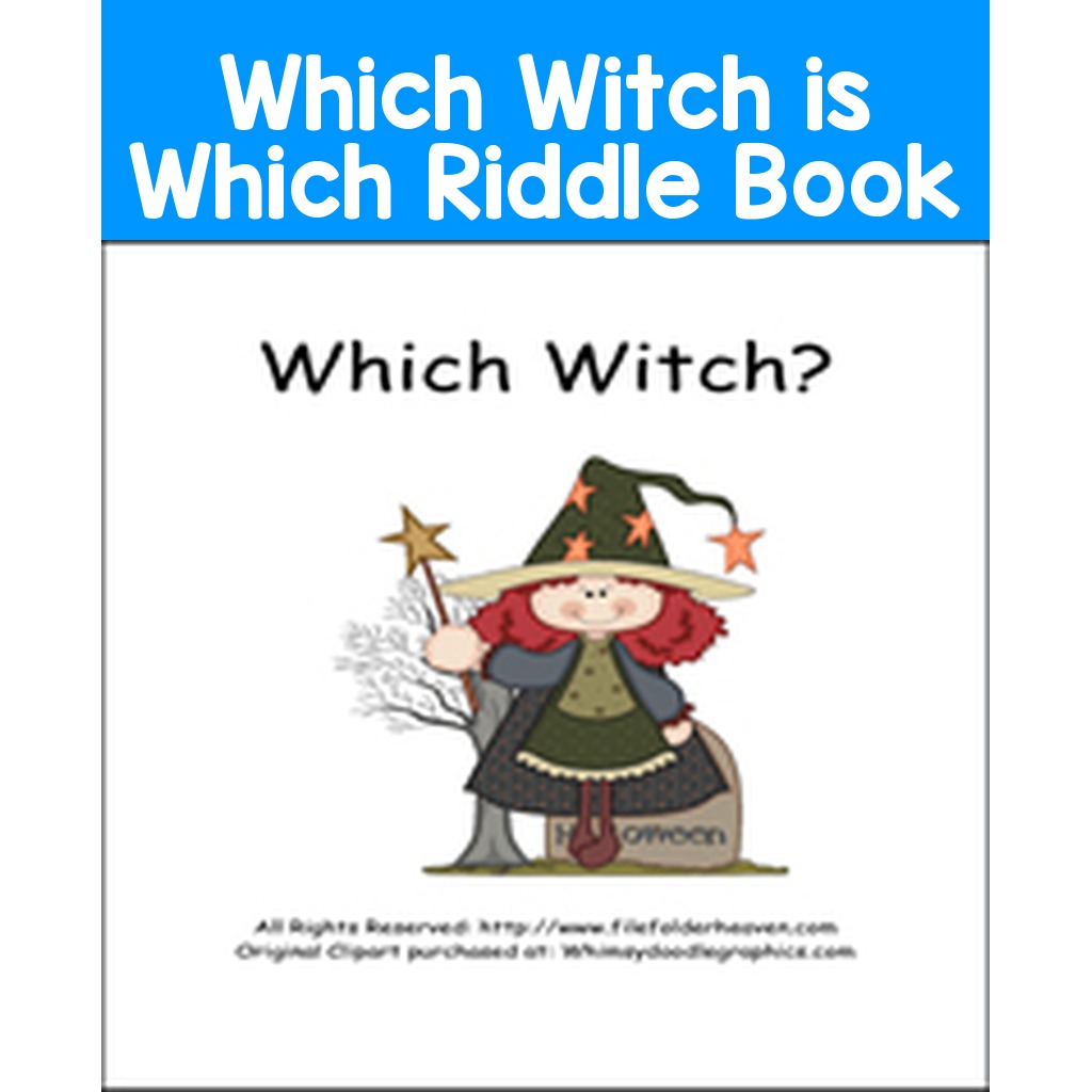 Which Witch is Which Riddle Book